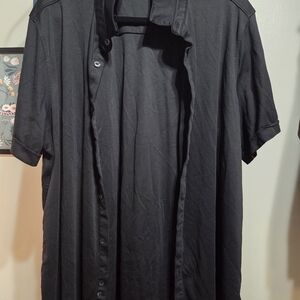 Marc Anthony Black Button-Up Shirt